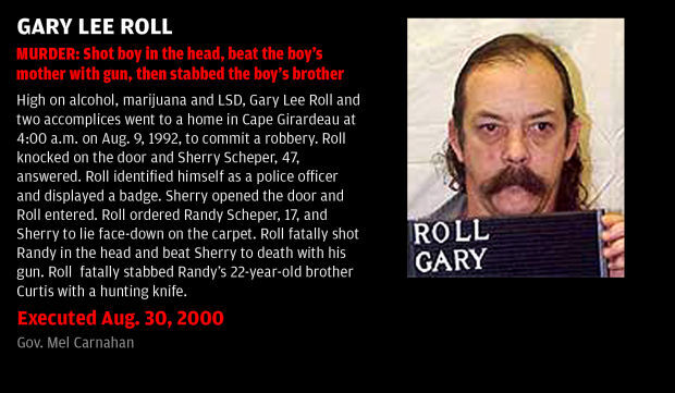 Executed Aug. 30, 2000: Gary Lee Roll